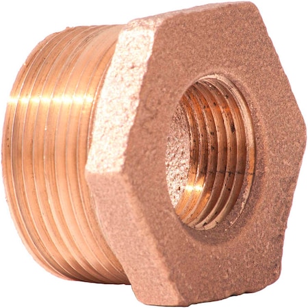 Siam 1 X 1/2 Lead Free Brass Bushing, MNPT X FNPT XNL114-1608